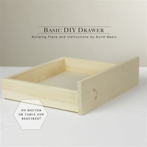 Easy DIY Drawer Building Plans Tutorial DIGITAL DOWNLOAD - Etsy