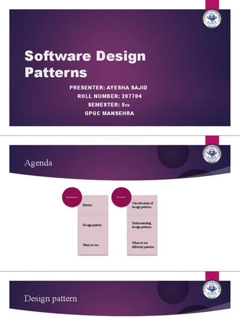 Software Design Patterns | PDF | Software Design Pattern | Class (Computer Programming)