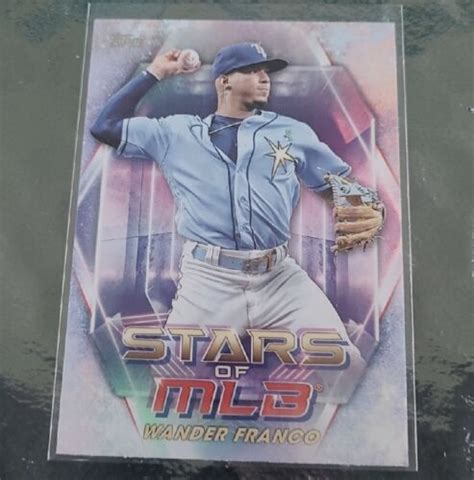 Topps Wander Franco Stars Of Mlb Insert Smlb Tampa Bay