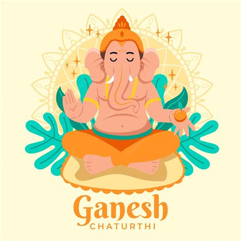 Premium Vector | Ganesh chaturthi drawing