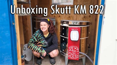 New Skutt KM 822 Kiln Unboxing And Setting Up Touchscreen And S