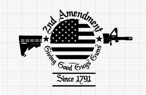 2nd Amendment Svg I 2nd That Svg I Second That Svg Second Amendment Svg 2nd Amendment Svg Etsy