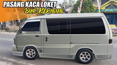 Modifikasi Suzuki Carry Extra Pasang Kaca Loket Desain Modifikasi