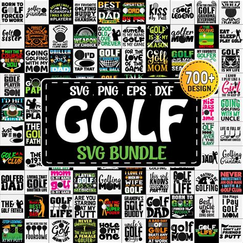 Golf Svg Bundle Golf Quotes Svg Bundle Golf Mom Svg Golfing Etsy