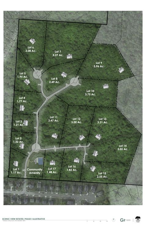 Lot Layout Scenic View Estates