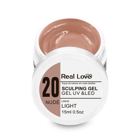 SCULPING GEL LIGHT NUDE REAL LOVE ML Invila Unhas