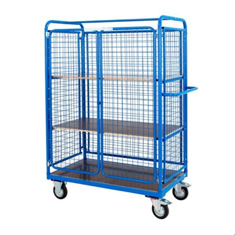 Anzan Mild Steel Industrial Platform Trolley Load Capacity Kg