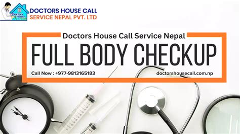 Whole Body Checkup In Kathmandu Nepal Lab Test At Home