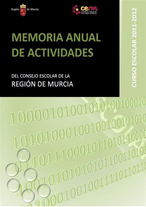 PDF Memoria Anual De Actividades Del Consejo Escolar De La