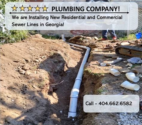 Atlanta Sewer Line Replacement Plumbers