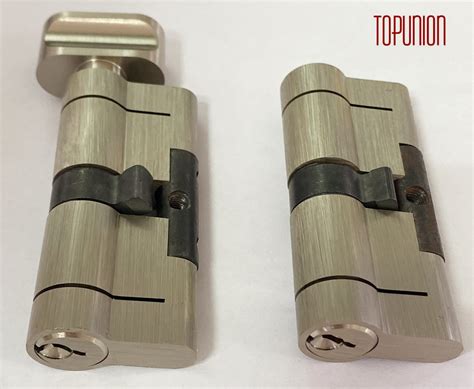 Anti Bump Anti Drill Anti Snap High Security Euro Profile Cylinder Door