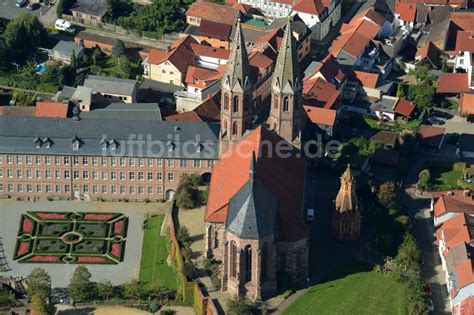 Luftaufnahme Heilbad Heiligenstadt Kirchengebäude am Altstädter