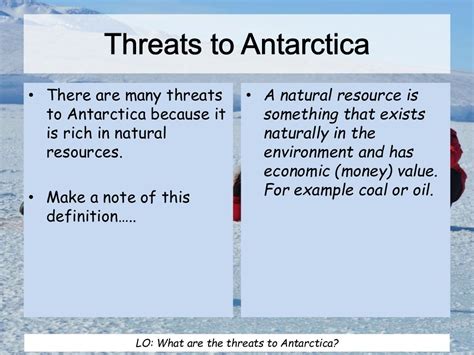 L3 ap antarctica human threats