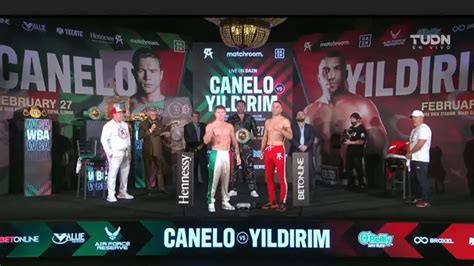 Saúl Canelo Álvarez y Avni Yildirim cumplen sin problemas ceremonia