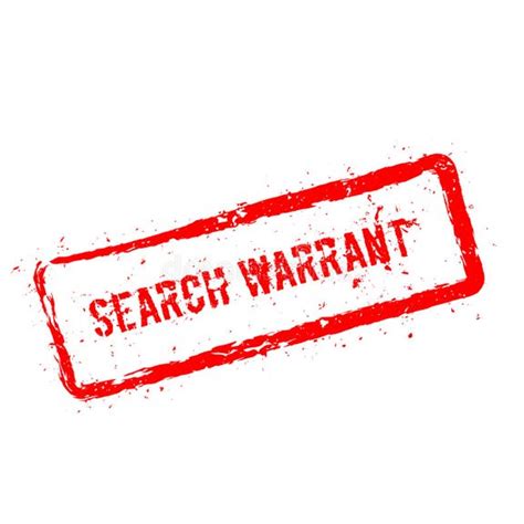 Search Warrant Stock Illustrations 4858 Search Warrant Stock