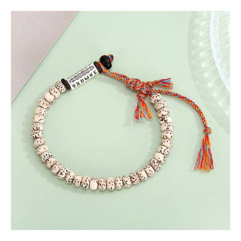 Pulsera Budista Con Seis Caracteres De Mantra Bodhi Seed Cuotas Sin