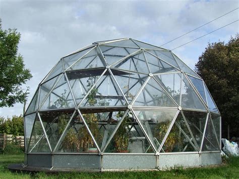 Geodesic dome greenhouse - a photo on Flickriver