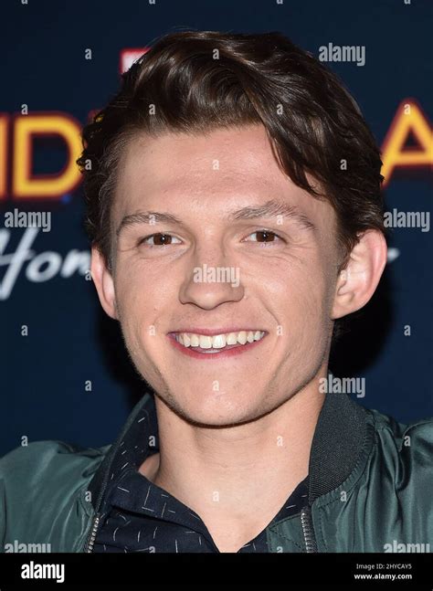 Tom Holland Attending A Photocall For Columbia Pictures Spider Man