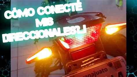 Como Instalar Direccionales Led A Tu Moto Como Conectar Las