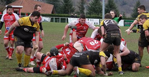 Saint Marcel Bel Accueil LiSle dAbeau rugby La réserve en huitièmes