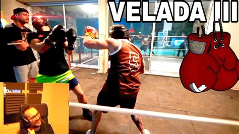 El Xokas Reacciona Al Sparring De Coscu Vs Momo Y Shelao VELADA 3