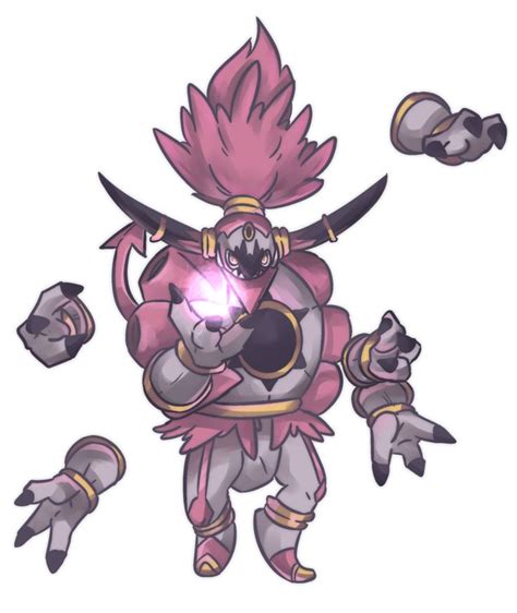 Chou Hoopa Hoopa Unbound Commission Hoopa Pokemon Art Mythical Pokemon