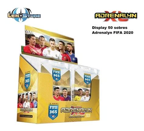 Caja De Sobres Cartas Adrenalyn Fifa Panini Cuotas Sin