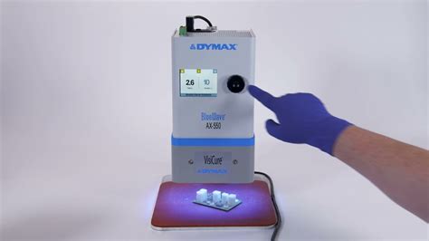 Dymax Video Dymax Bluewave Ax Led Flood Curing System Youtube