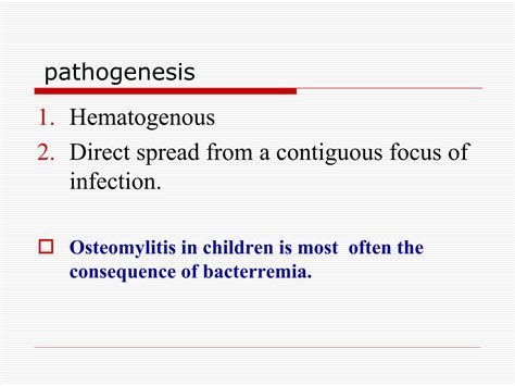 Solution Osteomyelitis Arthritis Studypool