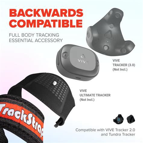 Snapklik.com : Rebuff Reality Trackstraps For Vive Tracker - Adjustable