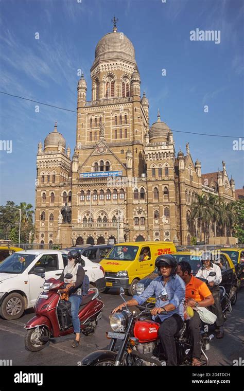 The Landmark Colonial Era Brihanmumbai Corporation Building Bmc The