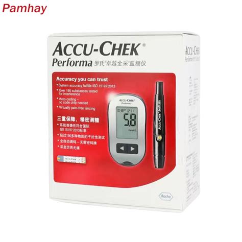 On Sale Accu Chek Glucometer Performa Lancing Device Kit Blood