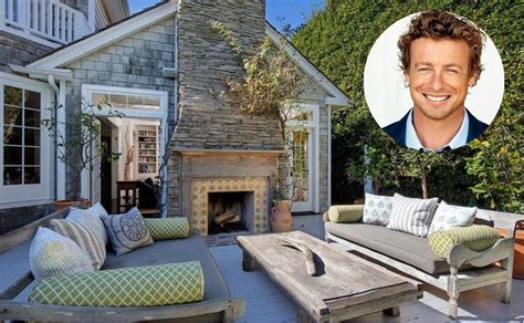 La Mansión Californiana De Simon Baker En Venta Tras Su Divorcio