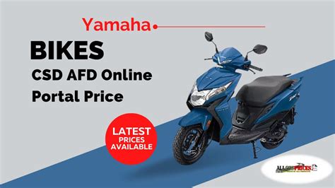 Yamaha In AFD CSD Canteen Online Portal Price List Dealer List 2023 PDF