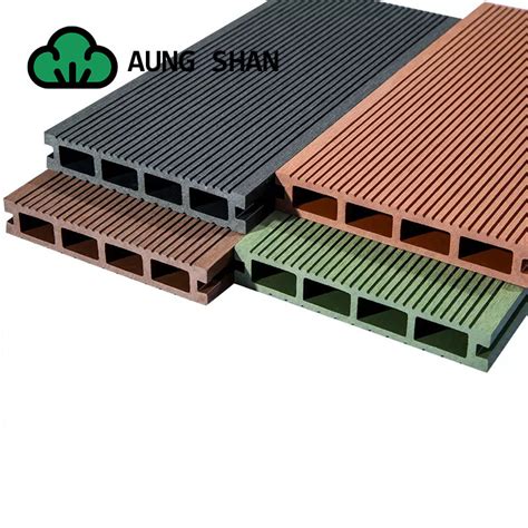 Mexytech Recyclable Composite Decking Fireproof Outdoor Hollow Wpc