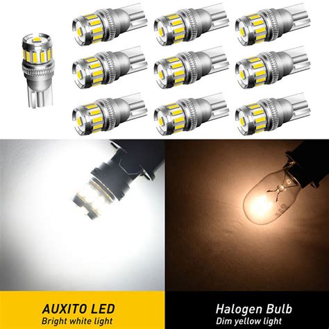 X T Led Bulb Parts Replacement W W Wedge Auxito Car