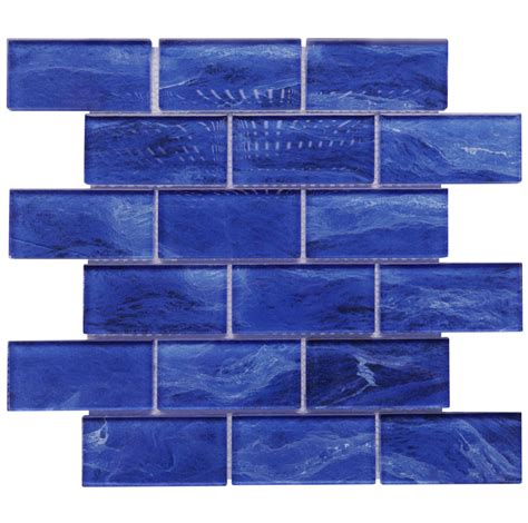 Foshan Manufacture Swimming Pool Purple Blue Glass Mosaic Tile