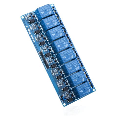 ELEGOO Module Relais 5V DC 8 Canaux Avec Optocoupleur 8 Channel Relay