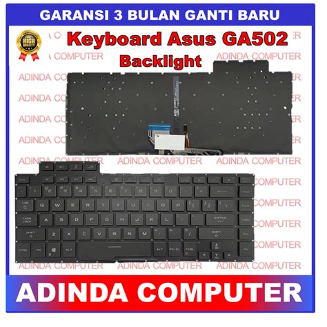 Jual Keyboard Asus ROG Zephyrus GA502 GX502 GU502GV GU502GW Backlight