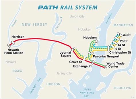 Nj Transit Path Train Map