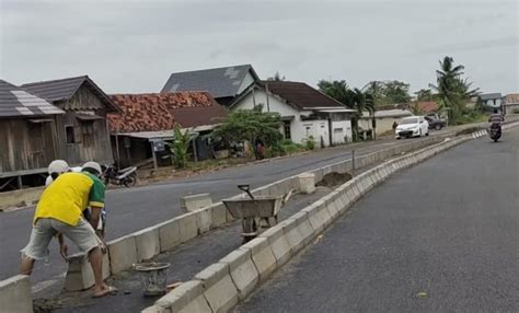 Akses Jalan Penghubung Jembatan Musi Hampir Rampung