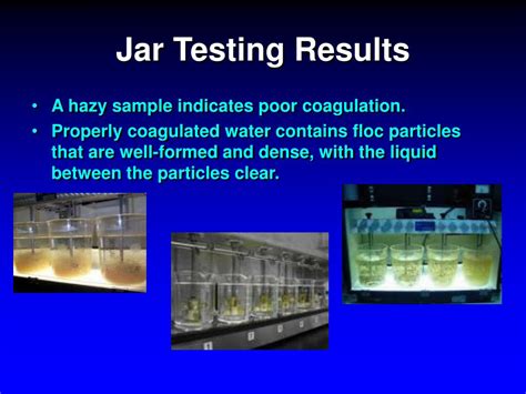 Ppt Jar Testing Coagulation Dosage Water Treatment Plants Powerpoint