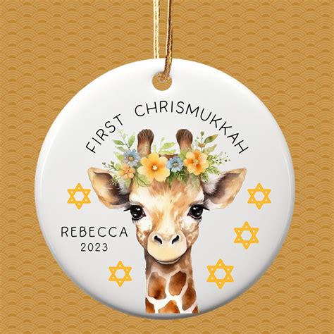 Chrismukkah Chrismukkah 2023 Christmas Hanukkah Ornament Hanukkah