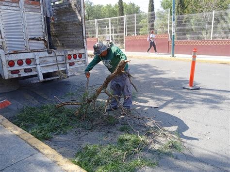 Gobierno De Chimalhuac N Realiza Jornada De Limpieza En La Avenida La