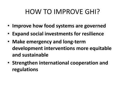 Global Food Security Ppt