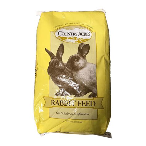 Purina Mills Country Acres 16 Rabbit Feed 50 Lb The Cheshire Horse