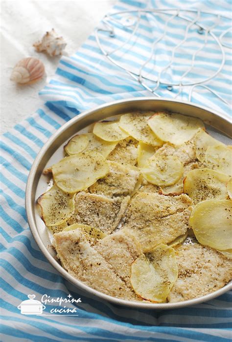 Filetti Di Platessa Con Patate Al Forno Gineprina Cucina