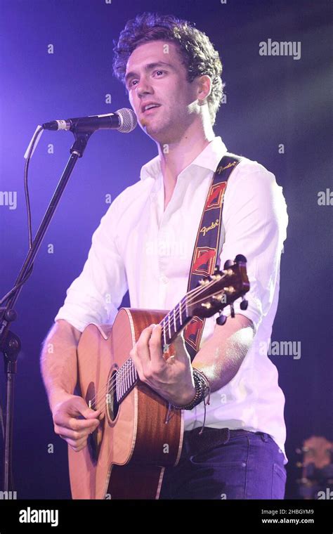 Andy Brown Of Lawson Perform At G A Y Heaven In London Stock Photo Alamy