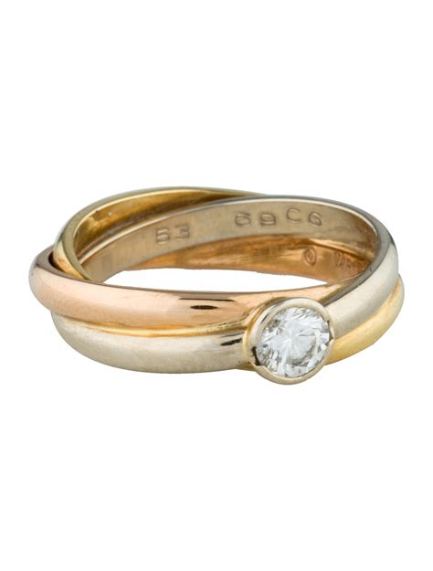 Cartier Diamond Trinity Engagement Ring - Jewelry - CRT22274 | The RealReal