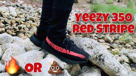 Yeezy 350 Red Stripe Review Is It Worth It Youtube